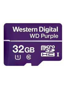 MEMORIA MICROSD WD PURPLE 32GB SURVEILLANCE C10