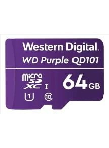 MEMORIA MICROSD WD PURPLE 64GB SURVEILLANCE C10 MEMORIA MICROSD WD PURPLE 64GB SURVEILLANCE C10