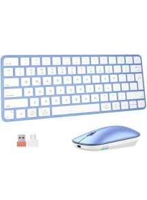 TECLADO Y MOUSE INAL C210 PURP. 60% MEETION ELITE