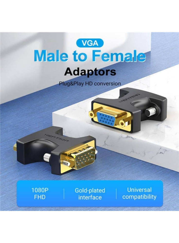 ADAPTADOR VGA M/H DDFB0 VENTION BK