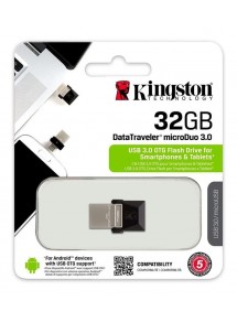 PENDRIVE KINGSRON 32GB DT MICRODUO USB 3.0