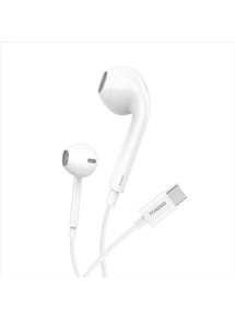 AURICULARES TIPO-C T61 FONENG BLANCO