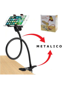 SOPORTE PINZA DE ESCRITORIO METÁLICO