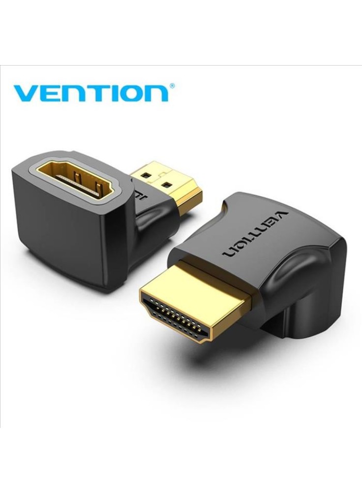 ADAPTADOR HDMI VENTION M/H 90º NEGRO