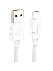 CABLE FONENG TIPO-C XS02 WHI 3A 1.2MT TRENZ