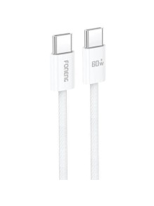 CABLE TIPO-C/TIPO-C X110 60W 1.2MT TRENZ. FONENG