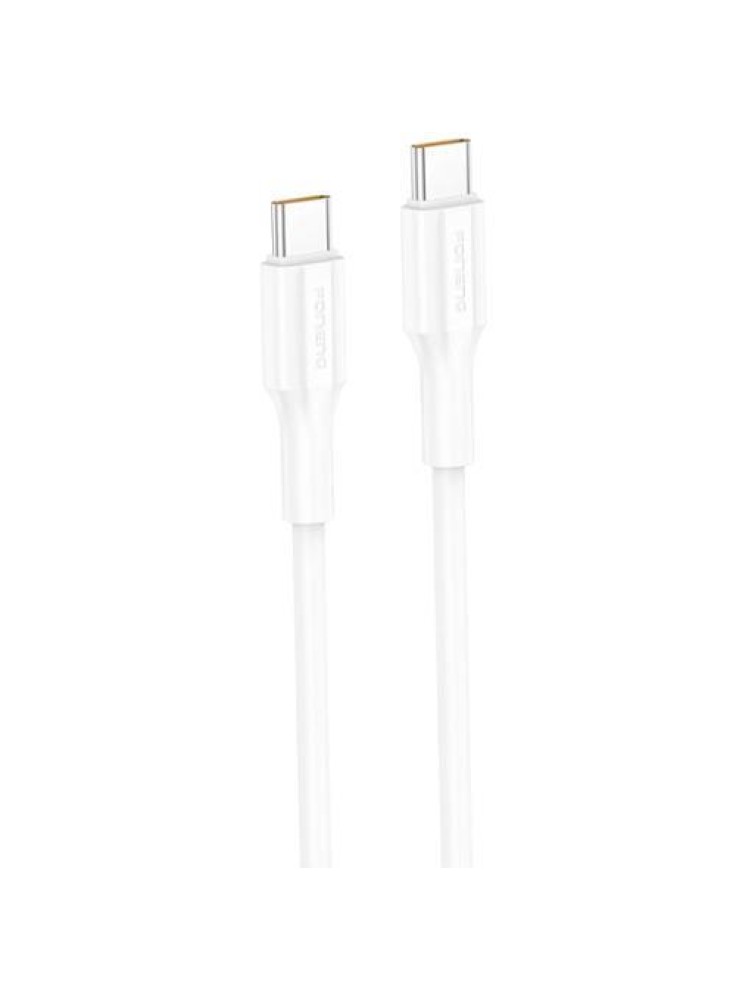 CABLE TIPO-C/TIPO-C XS01 FONENG 3A 60W 1MT