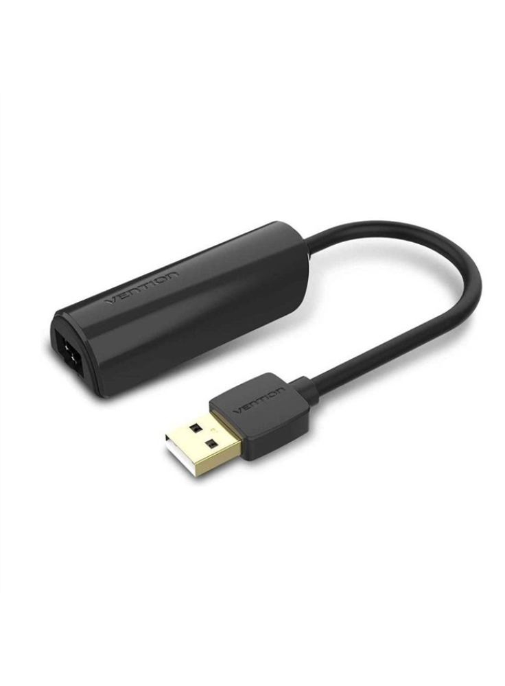 ADAPTADOR USB-A 2.0-ETHERNET DE 100MBPS 0.15M VENT