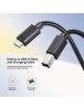CABLE IMPRESORA UNITEK USB-C C14140ABK03-1M