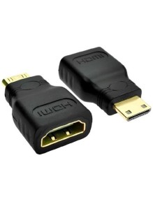 ADAPTADOR MINI HDMI MACHO A HDMI HEMBRA GRAVITY