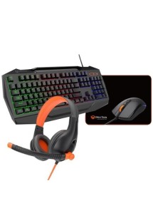 COMBO MEETION C490 4 EN 1 TECLADO+MOUSE+PAD+AURIC