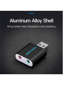 TARJETA SONIDO EXTERNA USB-A VENTION VAB-S17-B