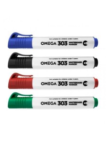 MARCADOR PARA PIZARRA OMEGA NEGRO