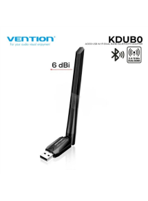 ADAPTADOR USB WI-FI BLUETOOTH DOBLE BANDA VENTION