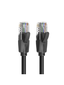 CABLE DE RED CAT.6 UTP 10M NEGRO