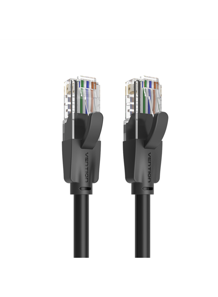 CABLE DE RED CAT.6 UTP 10M NEGRO