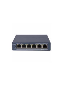 SWITCH POE HIKVISION 6 PUERTOS GIGABIT 45W ADMIN