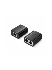 DIVISOR SPLITTER RJ45 100MBPS NEGRO  VENTION