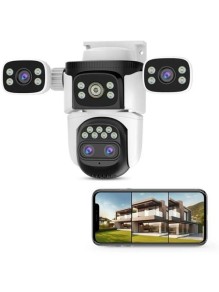 CAMARA EXTERIOR CS621ZS 4 LENS PTZ 2MP VSTARCAM